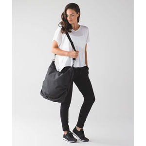 Lululemon GO GO GO Crossbody Bag Tote Backpack Convertible Black Retired